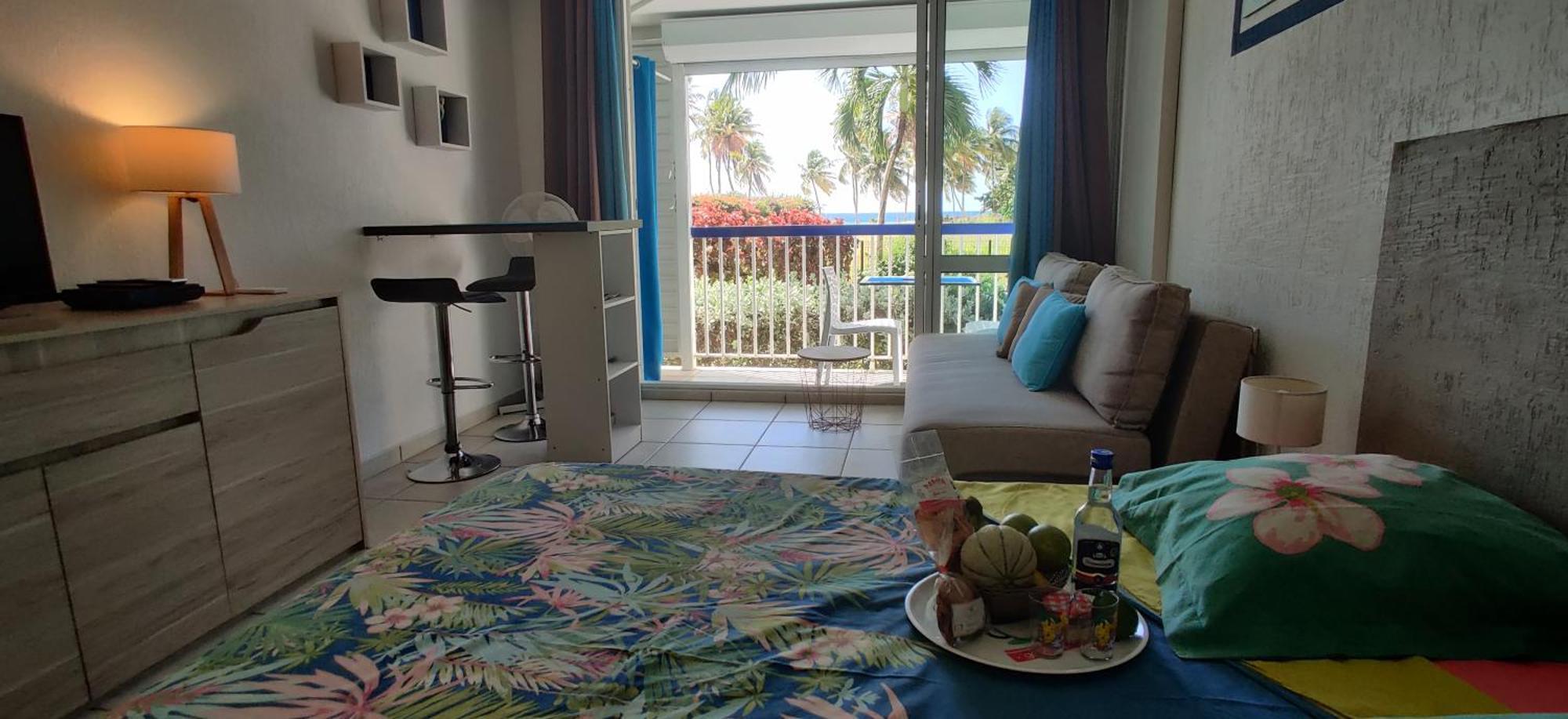 Parfum Des Iles - Vue Mer, Plage A 30M Et Piscine En Option Le Gosier  Exterior foto